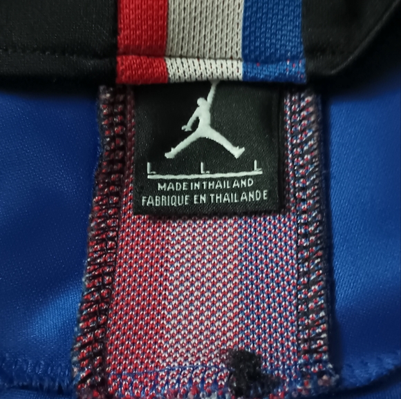 Jordan Paris St Germain Long Sleeve 1/4 Zip Warm Up Jacket Mens Size Large - Picture 2 of 5